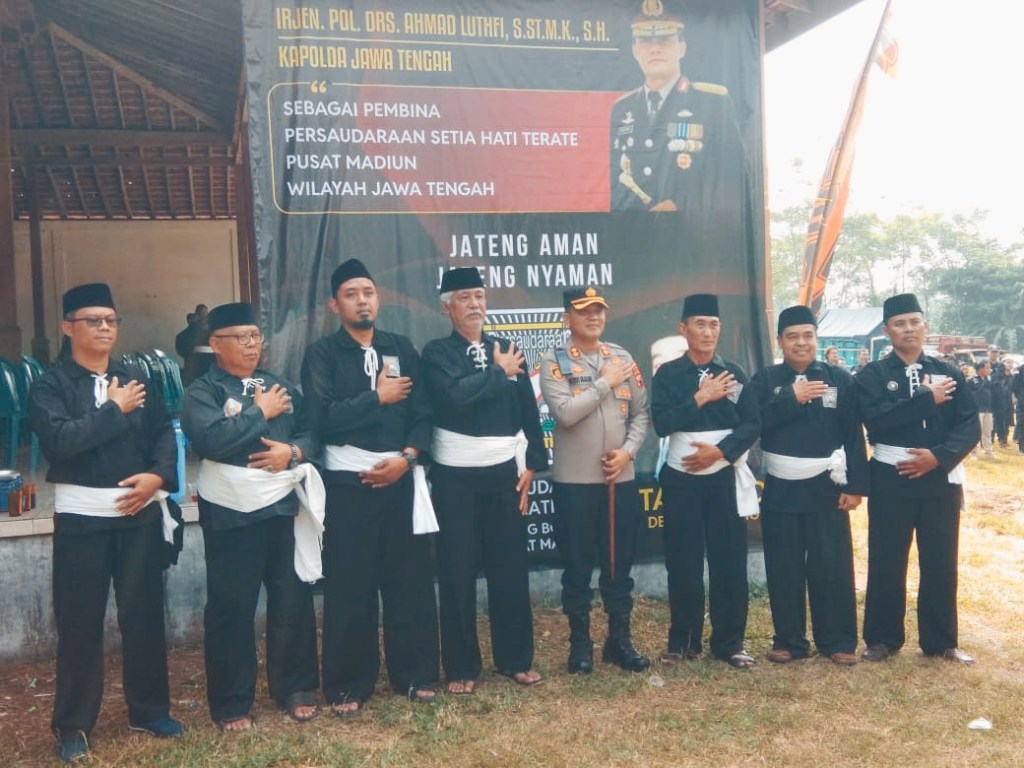 Jelang Pengesahan, PSHT Cabang Boyolali Pusat Madiun Gelar Latihan Bersama