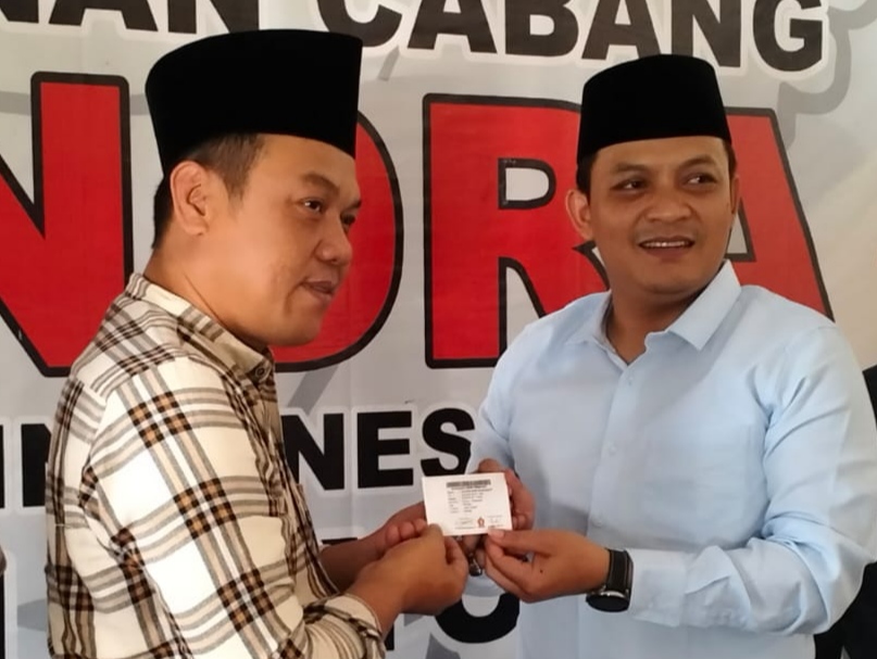 Cabup Boyolali Mas Dokter Fauzan Resmi jadi Anggota Gerindra