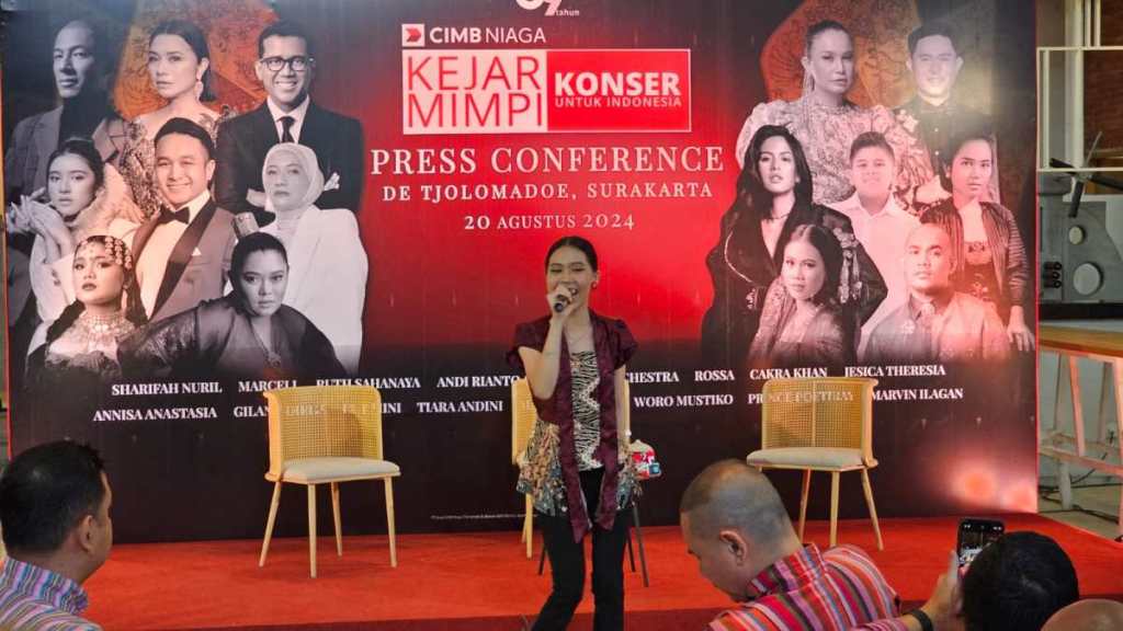 CIMB Solo Bakal gelar konser bertabur bintang dan musisi Kondang tanah air di De Tjolomadu Karanganyar Jawa Tengah