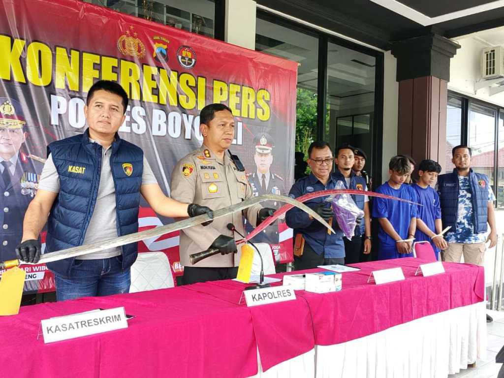 Dua Tersangka Tawuran Antar Kelompok di Boyolali, Dibekuk&nbsp;Polisi